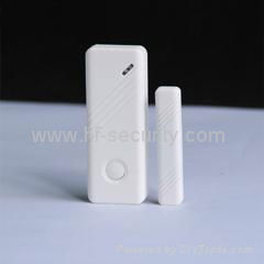 Wireless door magnetic contact sensor