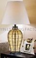 glass table lamp