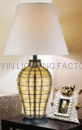 glass table lamp