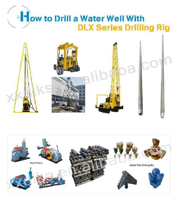 Dlx Series 0-600m Core Drilling Rig For Sale 5