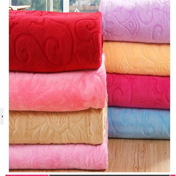 100% polyester raschel blankets  4