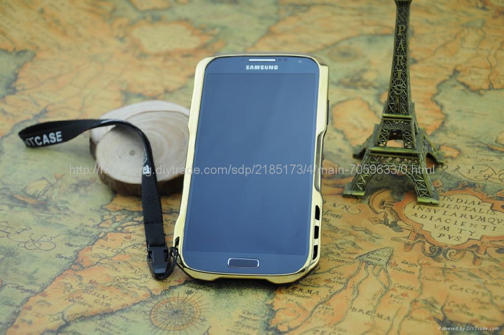 Carbon fiber plate case for Samsung Galaxy S4
