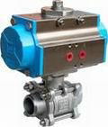 Pneumatic Actuator Extended Stem Full Weld Ball Valve