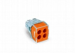 PUSH-WIRE CONNECTOR FOR JUNCTION BOXES 2-CONDUCTOR TERMINAL BLOCKS  