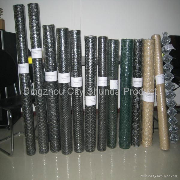 galvanized hexagonal wire mesh with triple twist 5