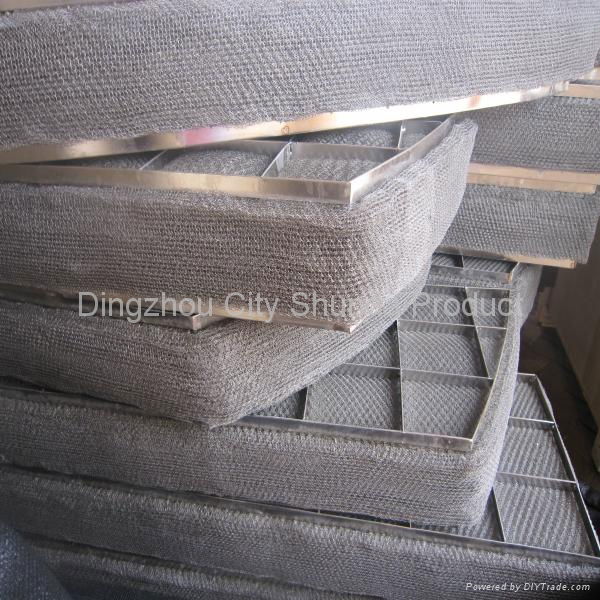 stainless steel wire mesh demister 4