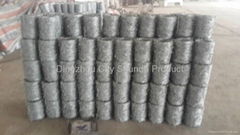 16 gauge galvanized barbed wire