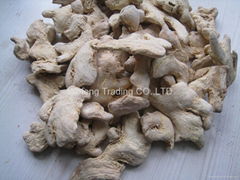 Dried ginger whole peeled