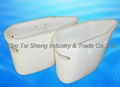 Thermal shock resistance aluminum titanante casting ladle