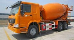 SINOTRUK HOWO 6X4 CEMENT MIXER TRUCK