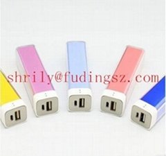 Best Gift colorful power bank 2600mah manual for power bank 
