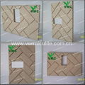 Decorative sound insulation wall vermiculite panel  2