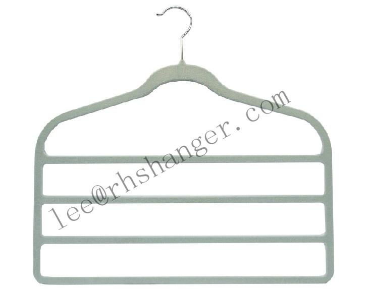 velvet/flock dress pants ultra thin hanger 3