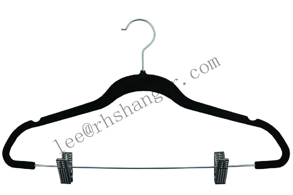 velvet/flock dress pants ultra thin hanger 4