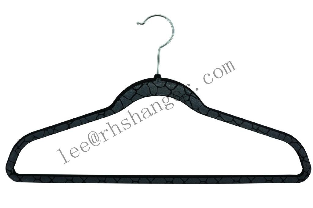 black velvet hangers flat velvet hangers racks plastic hanger 2