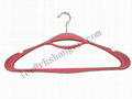 Velvet pants hanger Velvet pants hanger Velvet hanger with printed logo 3