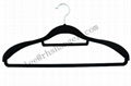 black hanger velvet belt hanger suit