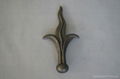 Wrought iron spears points & railheads 5