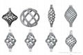 forged  & cast steel ornament accessories for fence&gates 3