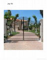 Wrought iron gate &fence design patterns 2