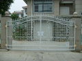 Wrought iron gate &fence design patterns 4