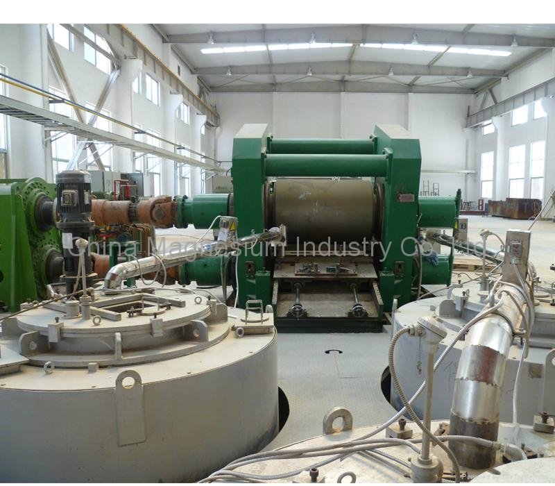 magnesium alloy melting die casting rolling furnace foundry