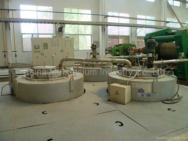 magnesium alloy melting die casting rolling furnace foundry 3