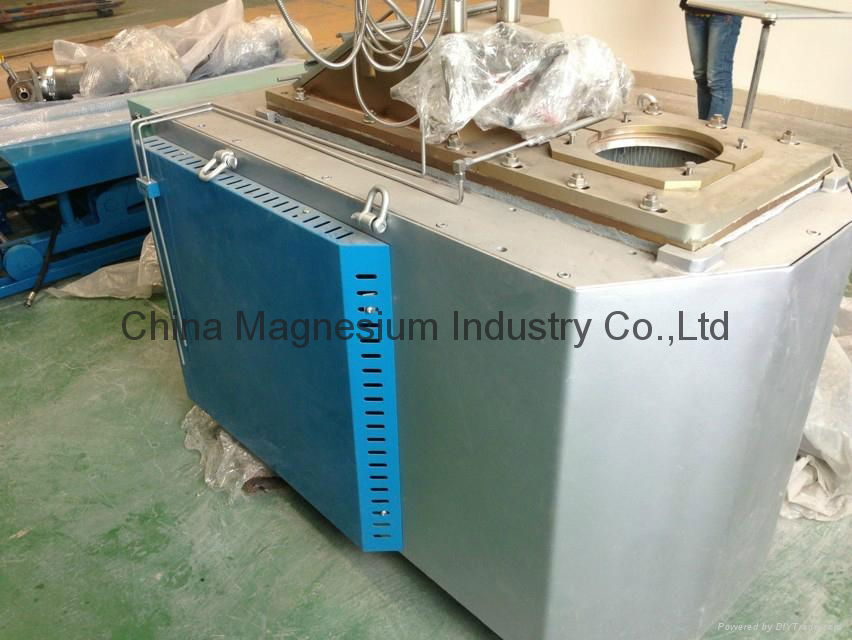 AMH88 melting furnace mangesium alloy die casting furnace foundry  2