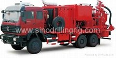 Oilfield Equipment Sand Mixing Truck Cementing Fracturing Manifold Truck