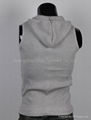 mens sleeveless hoody tshirt tops black BD1403 4