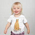 children garment screen printed tshirt