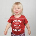 short sleeve kids garment screen printed tshirt BD140325 1