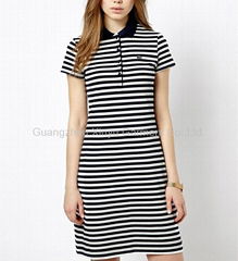 Stretch Polo Dress BD140329