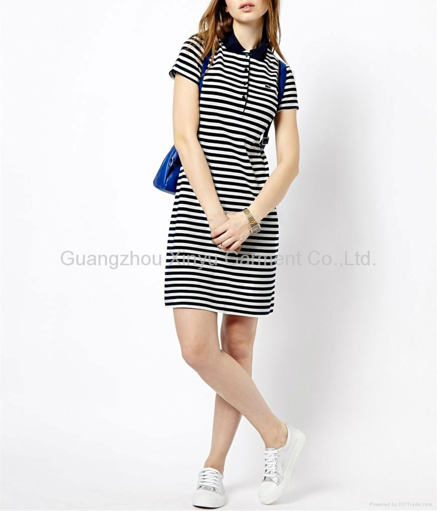 Stretch Polo Dress BD140329 3