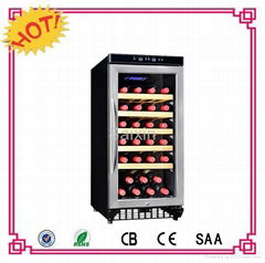 HOT SELL Italian compressor wine cooler with S.S frame & handle