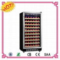 CB&CE professional OEM factory 54bottle LED display mini glass wine refrigerator