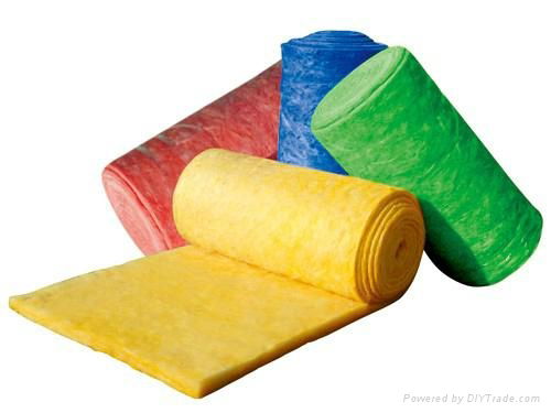 colorful glass wool felts