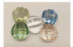 Fashion diamond shape acrylic beads for jewelry&decoration