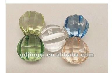 Fashion diamond shape acrylic beads for jewelry&decoration