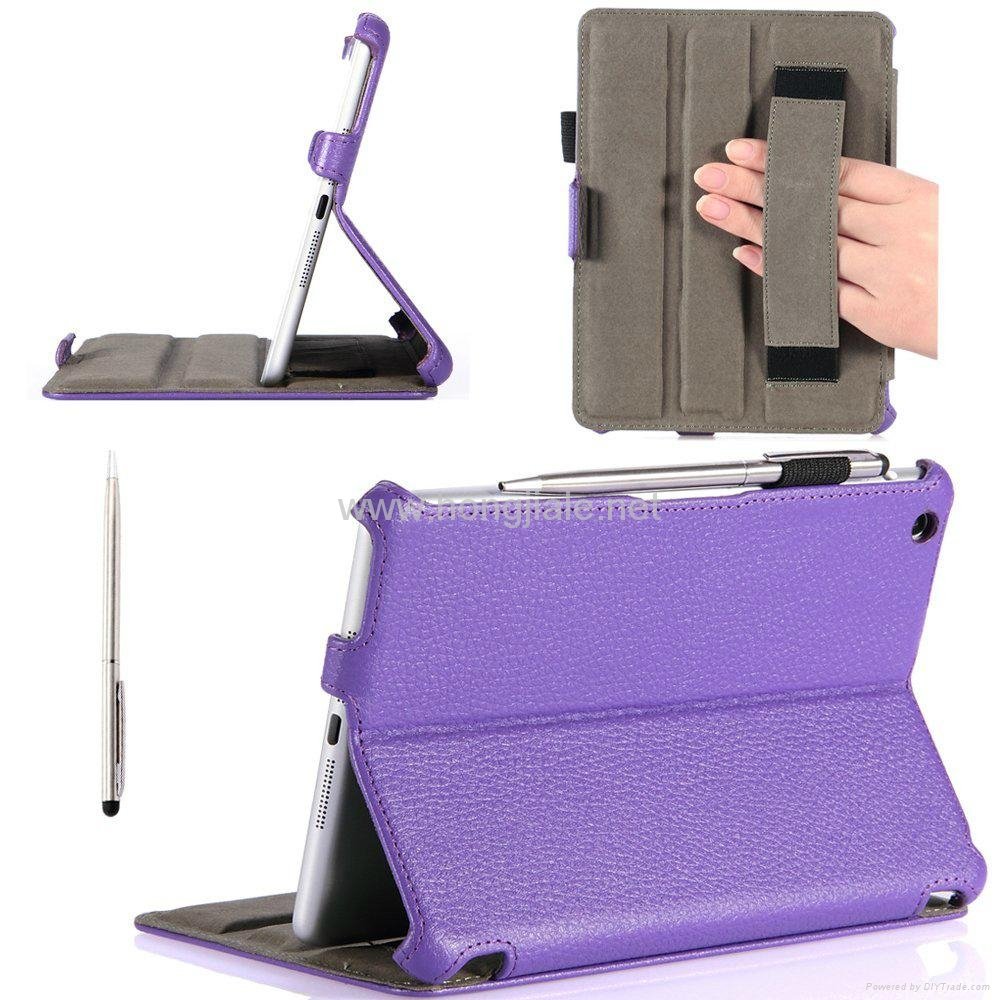2013 New Arrival smart leather case for ipad air