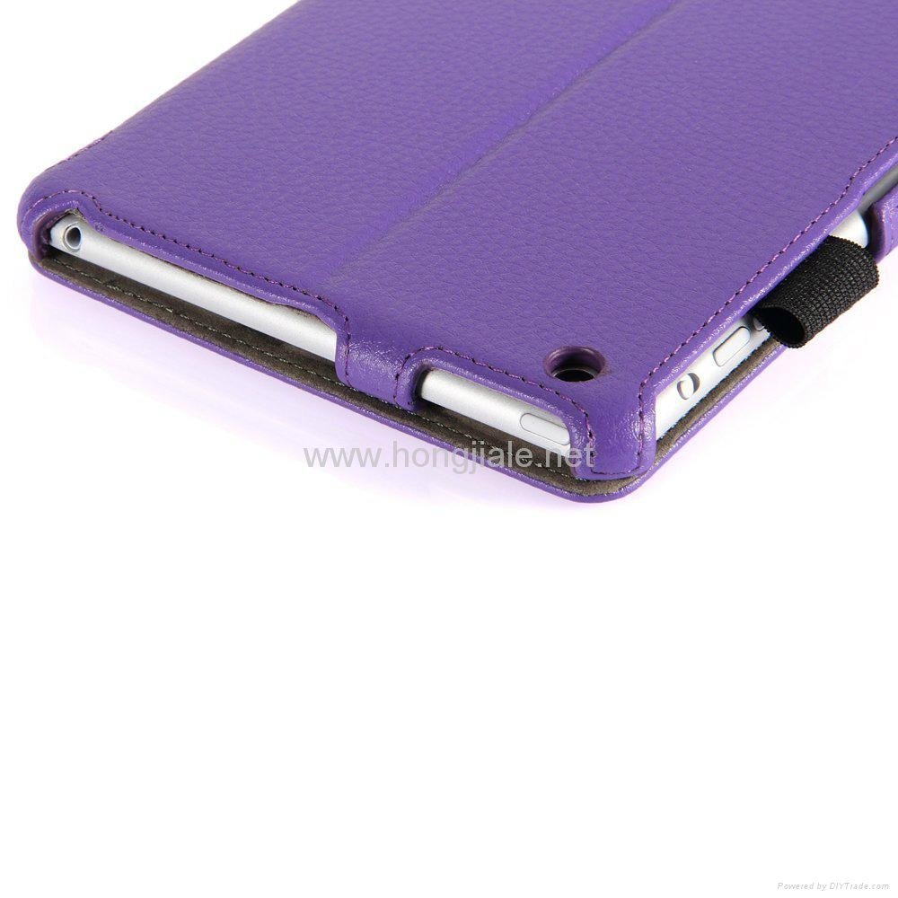 2013 New Arrival smart leather case for ipad air 3