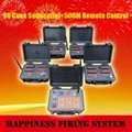 500m remote control Fireworks Firing System 96 channels Sequential and Salvo fir