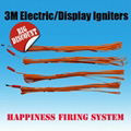  3M length Professional Display Igniter + fireworks electric igniters + with pyr 1