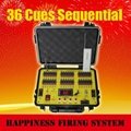 36 cues remote fireworks firing system(Water Proof,rechargeable,300m remote