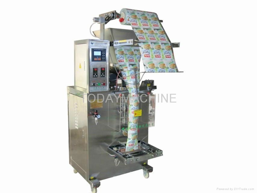 0-50g granual/powder bag flling sealing and packing machine with volumetric cup 2