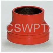 Firefighting ductile iron grooved pipe fittings rigid coupling 2