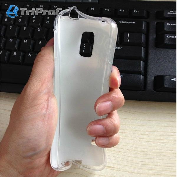 FREE SHIPPING Luxury Fashion Blue-Film Coating TPU Back Cellphone Cover 5