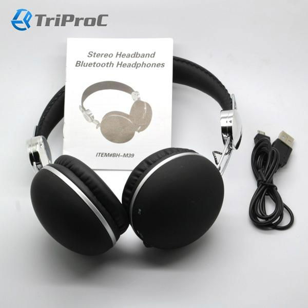 FREE SHIPPING HIFI A2DP Stereo Fashion Bluetooth Wireless Headphone 3