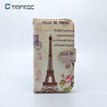 Building Pattern PU  Bag Cases for Samsung Galaxy S4 IV i9500 1