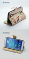 Building Pattern PU  Bag Cases for Samsung Galaxy S4 IV i9500 4